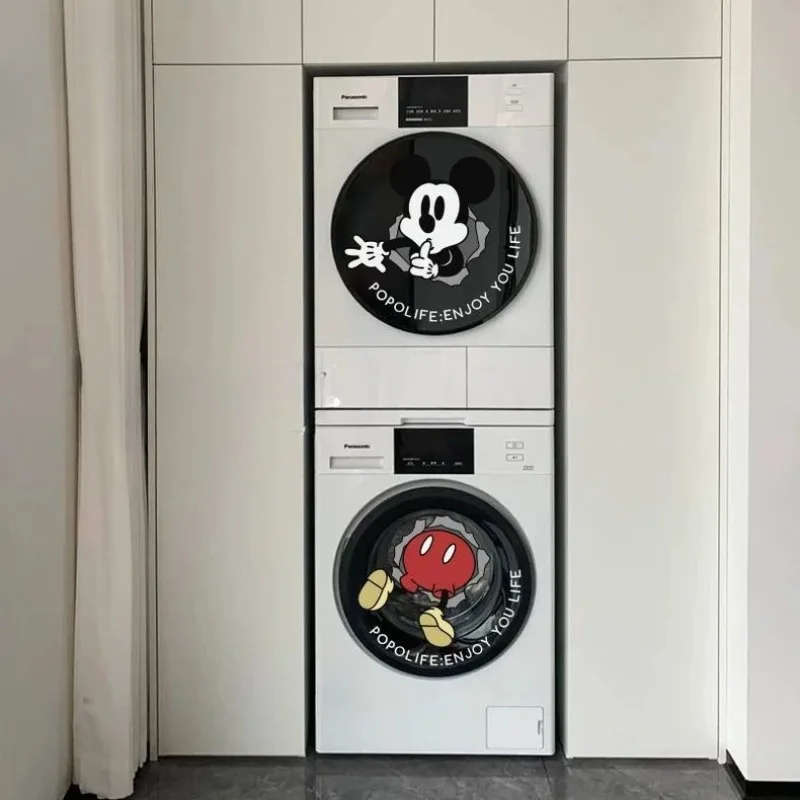 

Disney Mickey Mickey Mouse Washing Machine Decorative Stickers Stickers Cartoon Mickey Self-adhesive Non-marking Glass Stickers