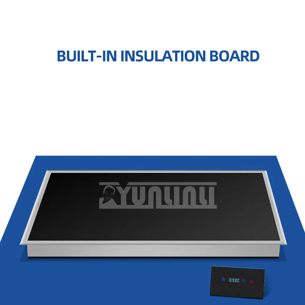 Dishes Heat Preservation Cooktop Kitchen Embedded Food Insulation Board Intelligent Buffet Food Warming Machine