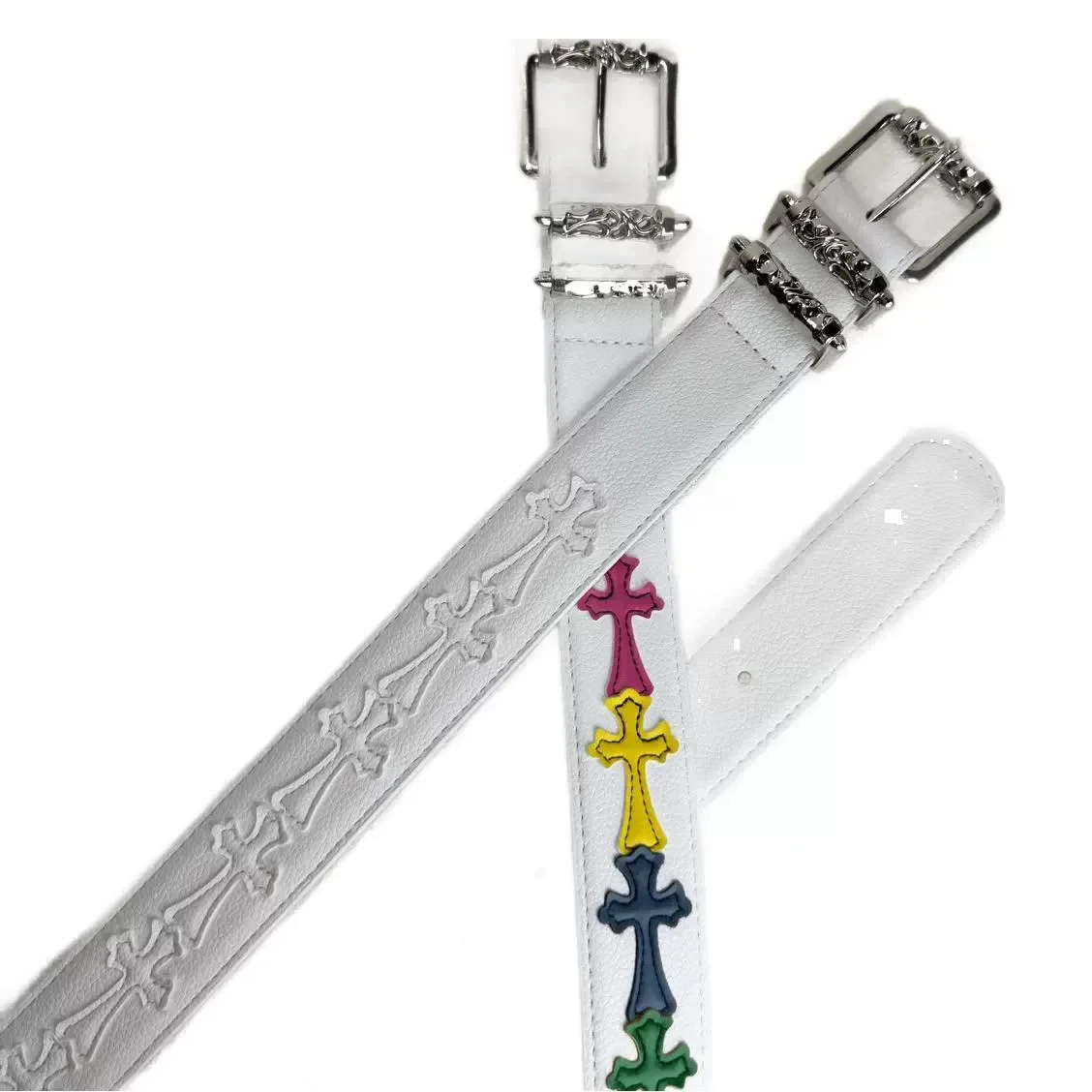 أحزمة مصممة للنساء والرجال جودة عالية فاخرة Y2K أنثى الخصر حزام من الجلد الأسود الفتيات الجينز الشرير مشد حزام GothK