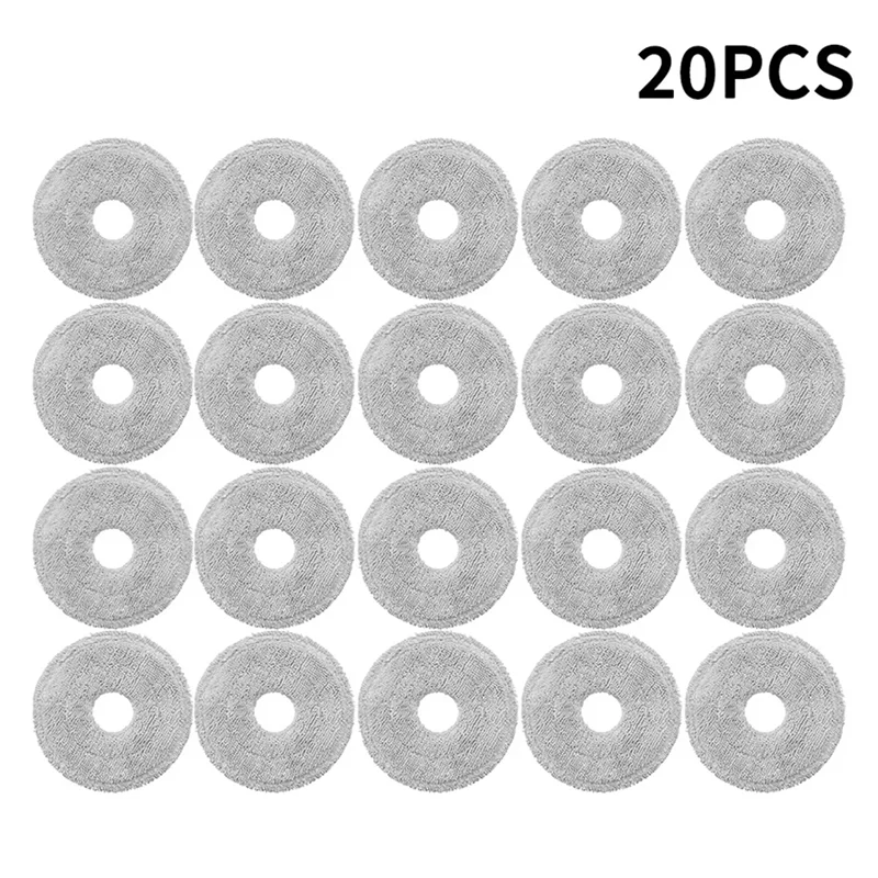 샤오미 로봇 청소기 S20+ / S10 Plus / S10+ / B108GL / B105 / B108CN / B113CN 용 ABRG 교체용 걸레 천 액세서리