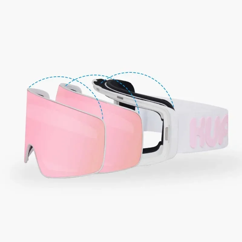 Lunettes de ski de neige solides pour femmes, lunettes de sport en polycarbonate, coupe-vent, extérieur, adulte, froid, décontracté, hiver, 2025