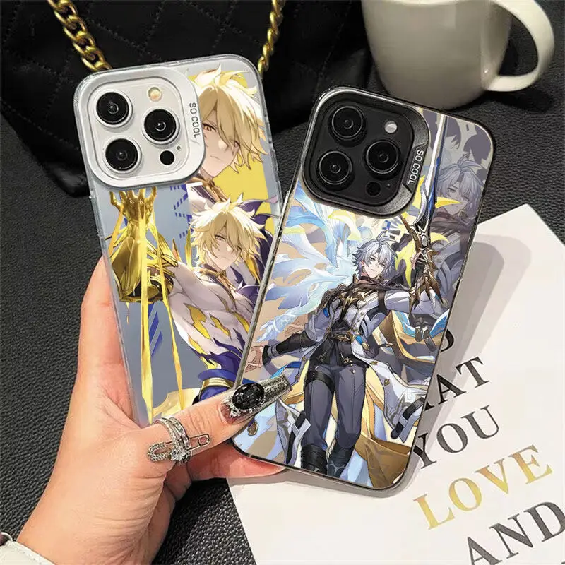 Чехол для телефона Honkai Star Rail Phainon IMD для Realme C75 C35 C53 C65 C55 C33 C31 C21 C20 C25Y 9 10 11 12 13 14 Pro Plus Hard Cover