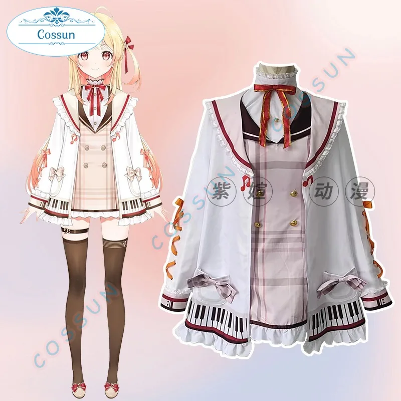 [Customized] Vtuber Otonose Kanade Cosplay Costume Performance Costumes Uniform Dress Halloween Party Outfit Women Men New