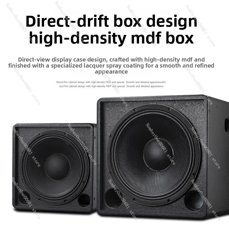LMO Subwoofer 12/15-Inch High-Power Passive Professional Speaker for Bar, KTV, and Stage Performance