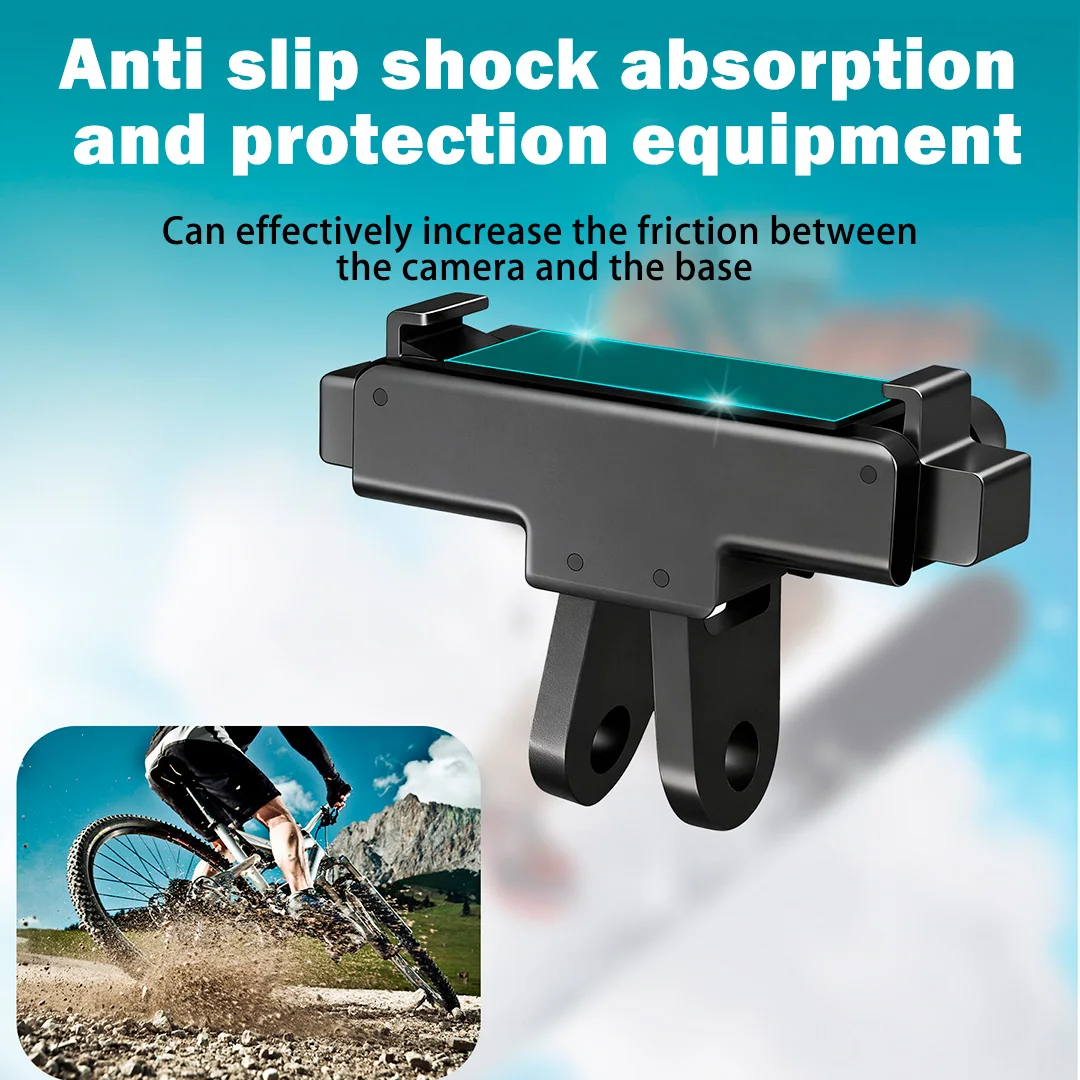 2‑Mode Design Magnetic Quick Release Adapter Base For DJI Action Nano Quick Disconnect Thumb Mount Transfer Camera Accessories