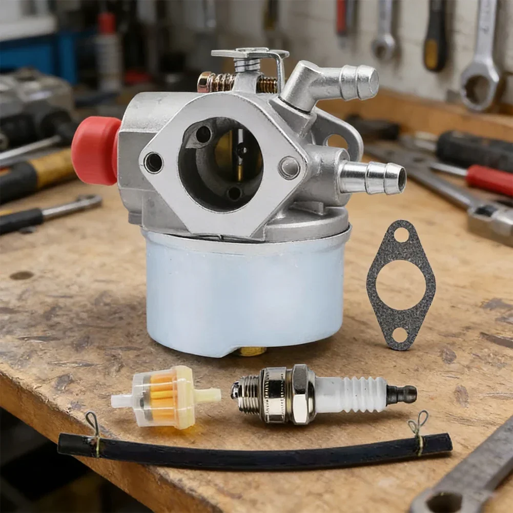 

Комплект карбюратора для двигателей Tecumseh 5.5HP 6.5HP OHH45 OHH50 OHH55 OHH60 OHH65, заменяет 640014 640025C, для снегоуборщика