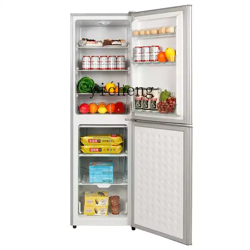 XL double-door refrigerator household small large-capacity rental first-class energy-efficient refrigerator