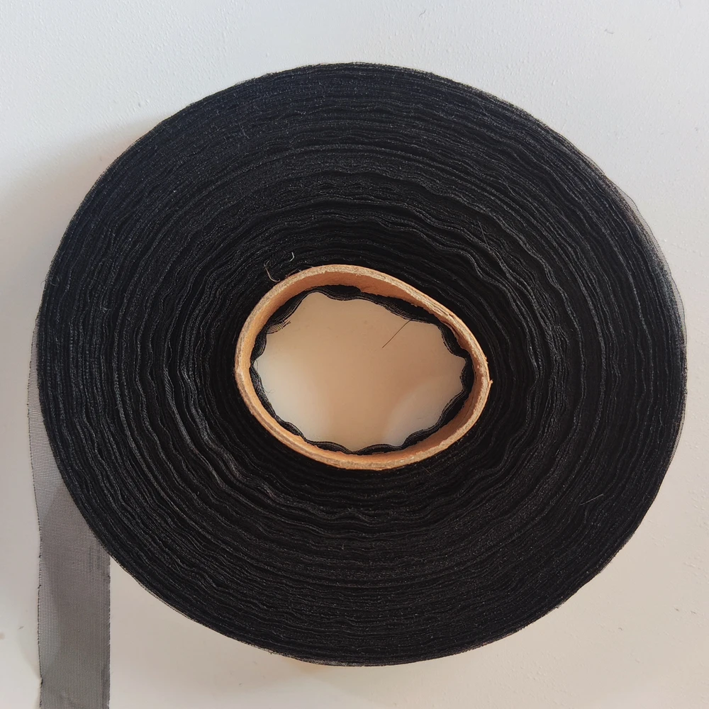 200 yards PU  stipe gauze tape for making invisible tape hair extensions net material accessories for hair