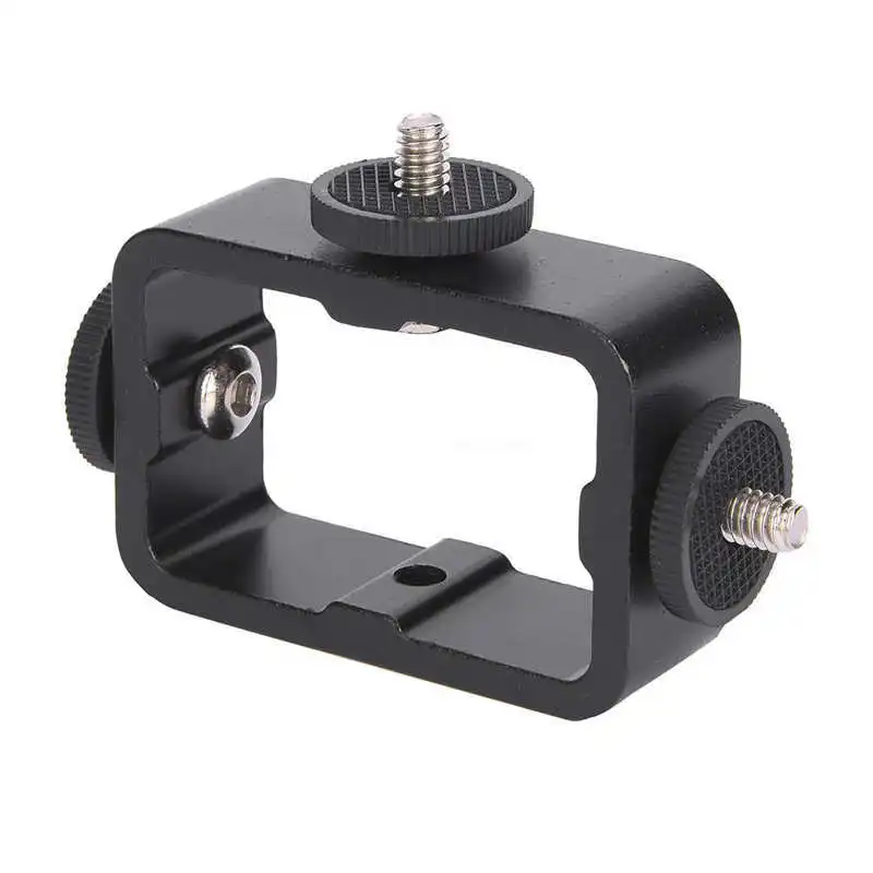 3 in 1 Holder Head Mount Flash Bracket Adapter phone Bracket Light Stand Holder For Gopro Live Broadcast Selfie Camera