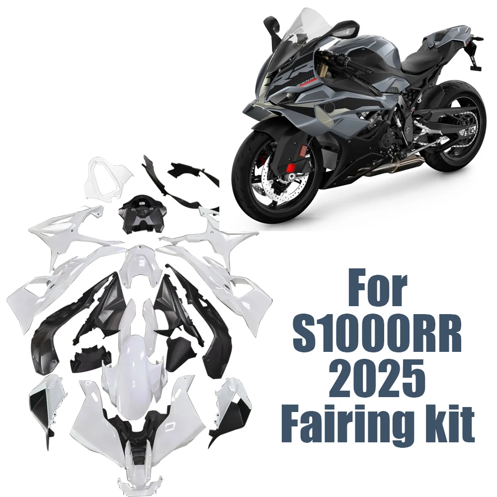 

Подходит для деталей мотоцикла BMW S1000RR 2025, комплект обтекателя в литом под давлением из АБС-пластика S1000 1000RR 25, защитный корпус кузова