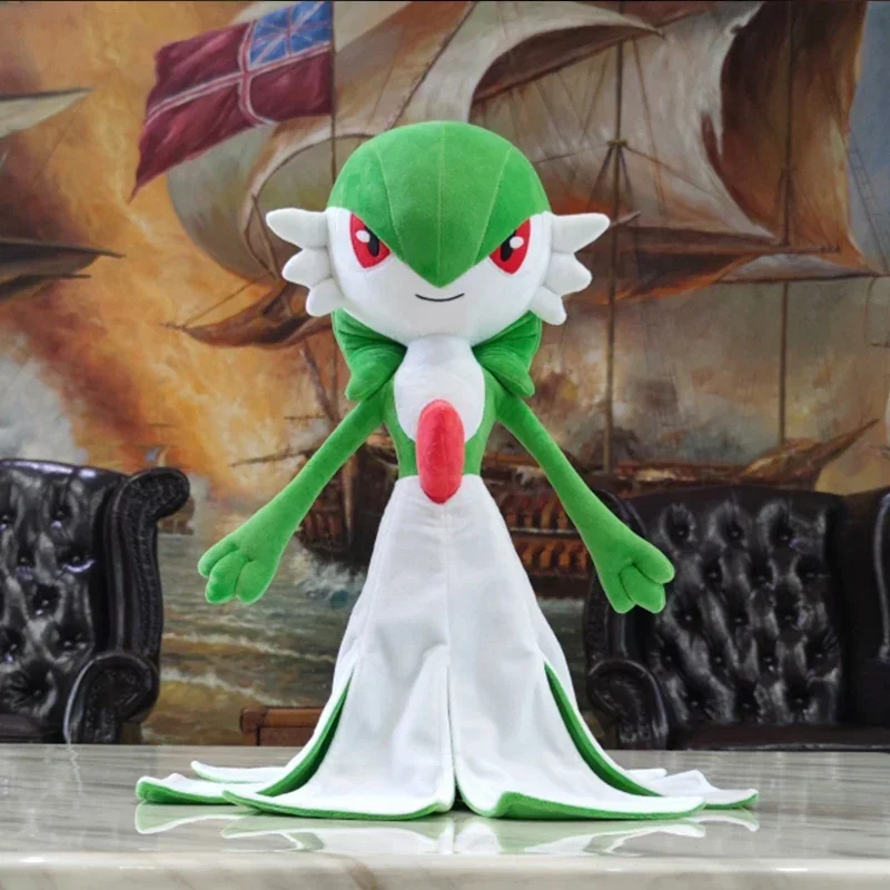 53cm Gardevoir Pokemon peluche gigante bambola Anime carino cuscino ornamento pokragon Plushie grande regalo farcito per i bambini natale