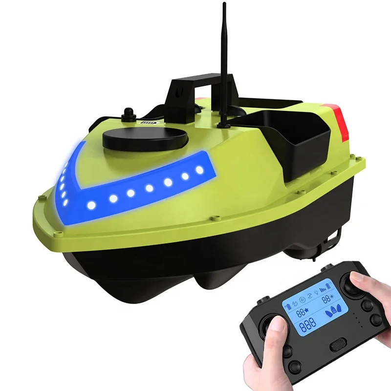 

Двойной мотор для рыбалки, радиоуправляемая приманка, лодка с дистанционным управлением, Beidou, GPS, точная навигация, емкость приманки 2 кг, 7 цветов, светодиодные фонари на большие расстояния