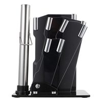 Knife Holder Kitchen Rack Stainless Steel Desktop Storage Bracket Shelf Vegetables Tools