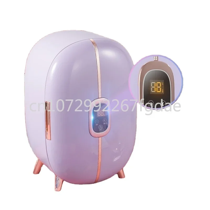 Mini Beauty Refrigerator 10L Large Capacity Mini Refrigerator Compact Cosmetics Mini Refrigerator