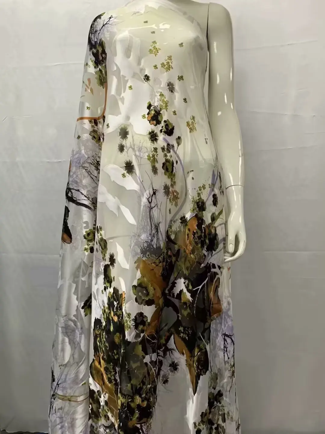 

5 ярдов африканского кружева, роскошный шифоновый шелковый свадебный кружевной тканевый нигерийский тюль, кружево для шитья женского платья