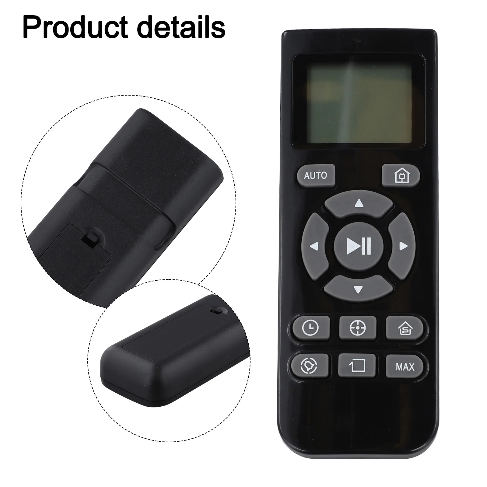 Efficient Performance Replacement Remote for Various Models of Robot Vacuums Including For BG600 for MAX and More Design