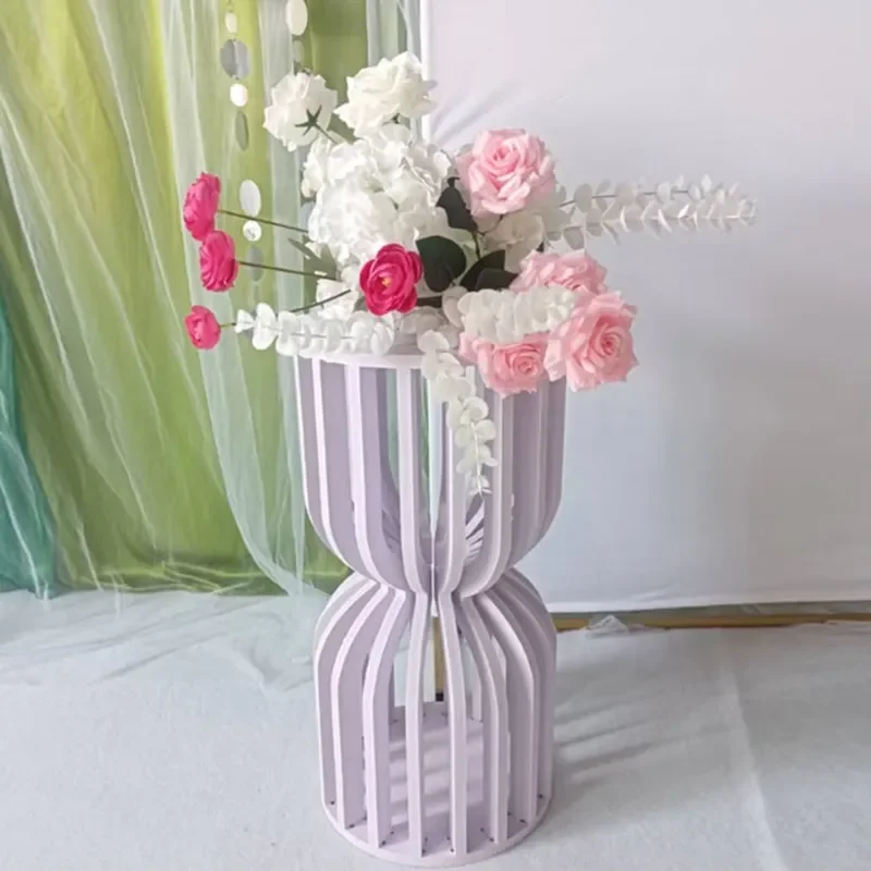SPRING PLANTING Wedding Background Decoration Roman Column Aisle Marker Arrangement Wedding Dessert Stand