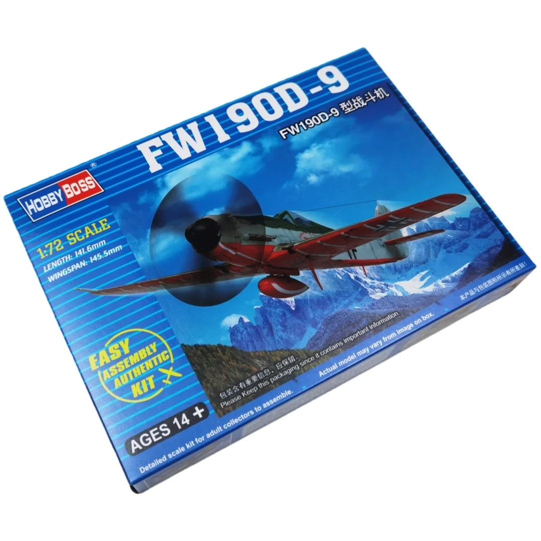 

TRUMPETER 1/72 FW190D-9 Fighter Assembly Puzzle Model