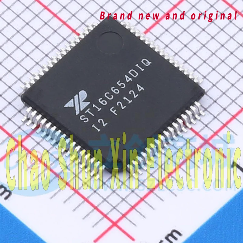 

1Pcs St16C654Diq64-F Brand New Original Lqfp-64 St16C654Diq