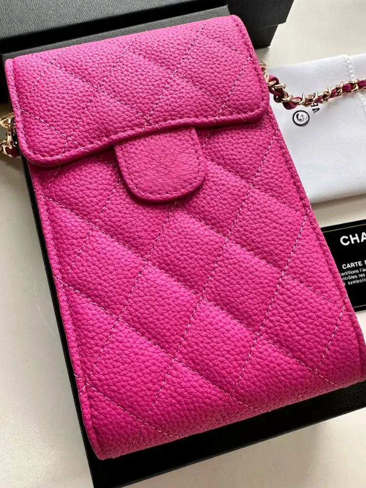 

Luxury Crossbody Bags Case for iPhone 16 Pro Max Vintage Leather Quilted designer Lady Shoulder Chain Strap Phone Pouch Cover