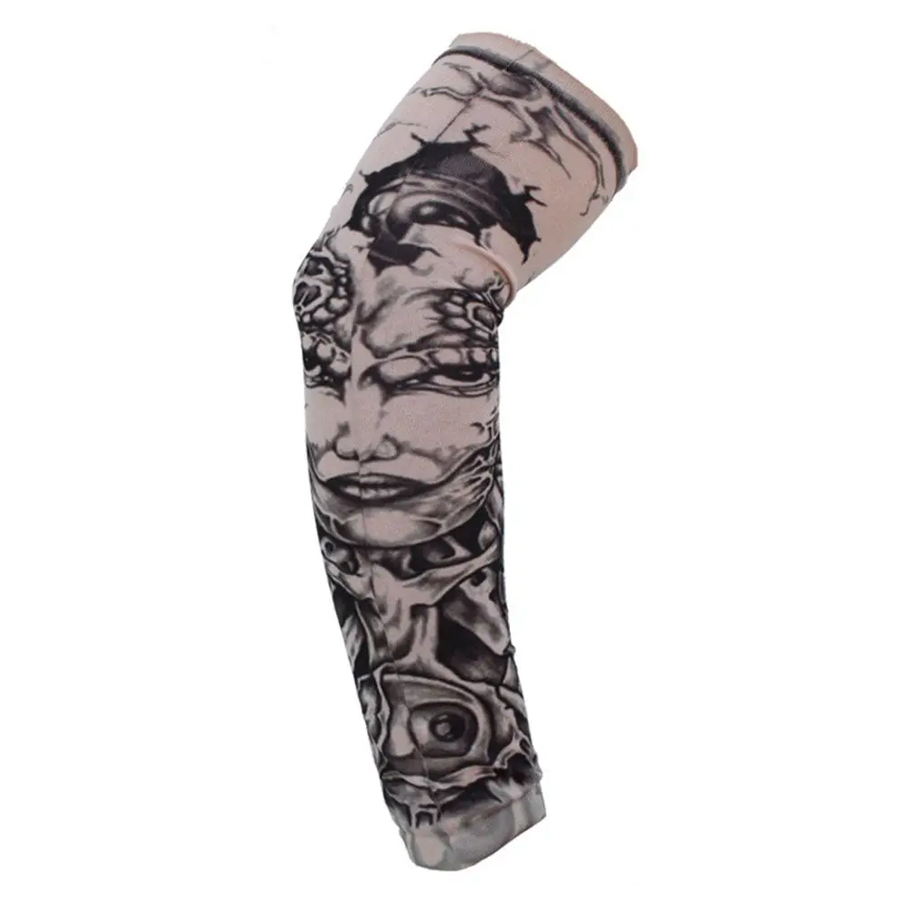 1Pcs Sportswear New Basketball Summer Cooling Outdoor Sport  Arm Sleeves Flower Arm Sleeves Sun Protection Arm Cover