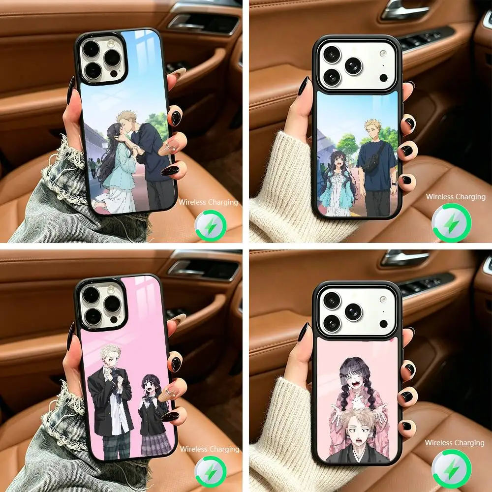 

K-Kaoruko W-Waguri Rintaro T-Tsumugi-ES Phone Case For IPhone17 16 15 14 13 12 11 Pro Max 16Plus Wireless Charger Cover Funda