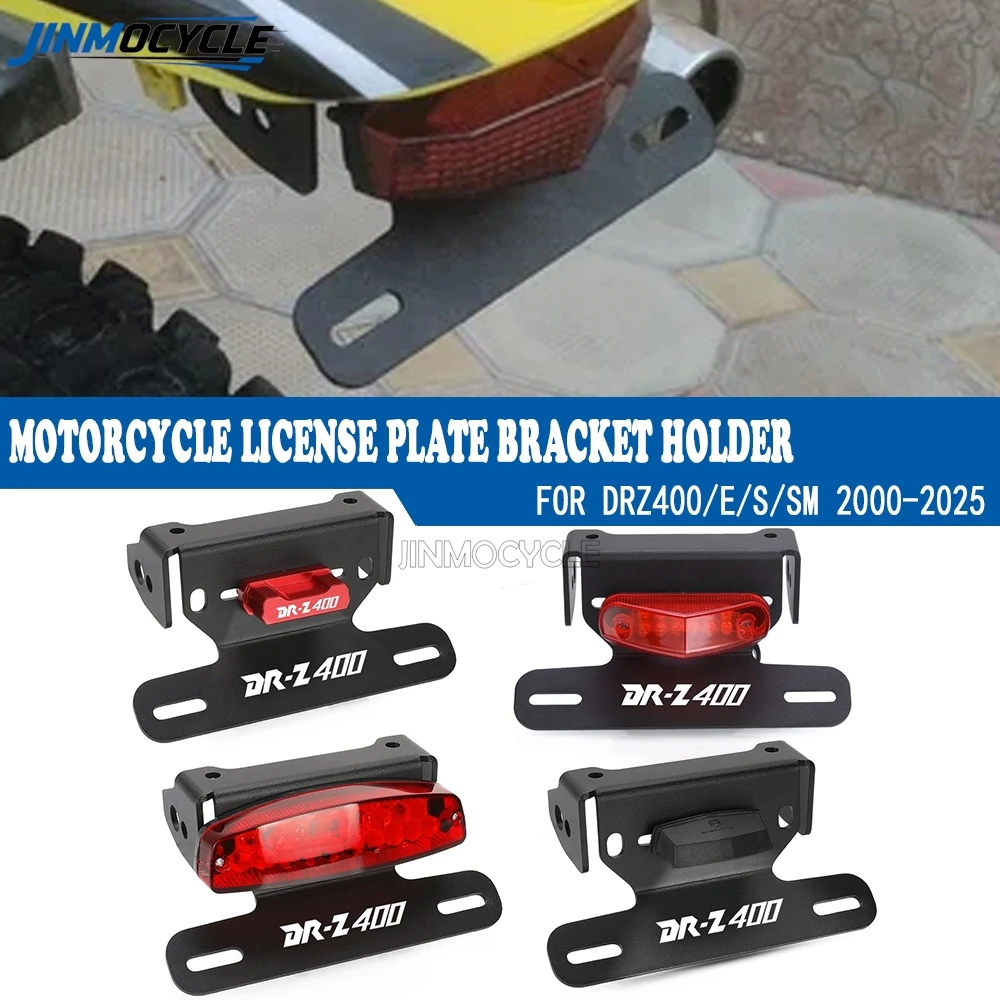 

For Suzuki DRZ400S DRZ400E DRZ 400S 400E Motorcycle Accessories Turn Signal Rear Fender Eliminator License Plate Frame Holder