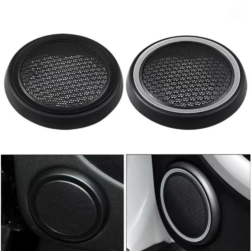 Front Door Speaker Cover Grille For BMW Mini Cooper Clubman R56 R57 R58 R59 51412753333 51412756567 ABS Car Accessories