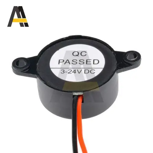 SFM-20B DC3-24V دائم 3-24 فولت بيزو صفارة إلكترونية إنذار 90DB الصافرة المستمرة لشاحنة سيارة اردوينو #1