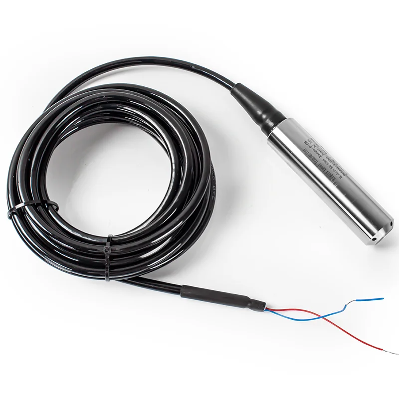 Liquid Water Level Sensor 0 10V 4 20ma RS485 1m/2m/3m/4m/5m Range with 0-5m Cable Submersible Water Level Sensor 24V