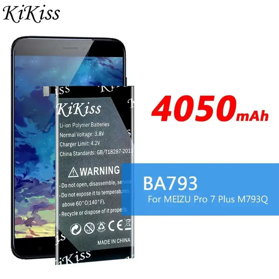 

BA793 для Meizu Pro 7 Plus M793Q M793M M793H аккумулятор мобильного телефона безопасный надежный мощность 4050 мАч