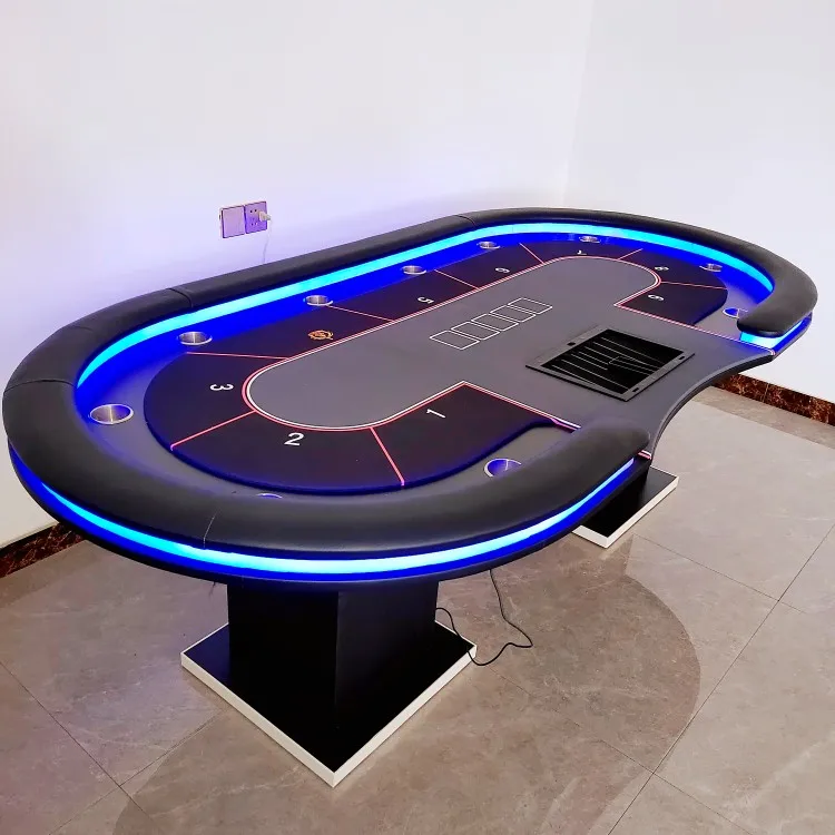 club special table can be customized size and color New chips Texas poker table table chess room