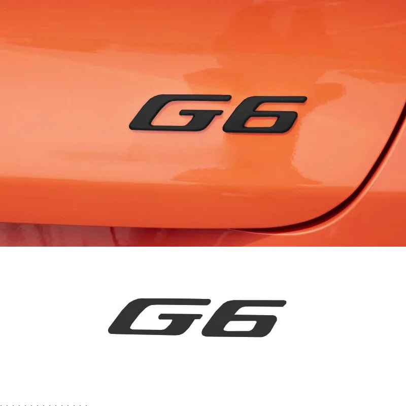 شعار شارة سوداء أمامية وخلفية للسيارة Xpeng Xiaopeng G6 2023 2024 2025 ملحقات تصفيف التعديل #2