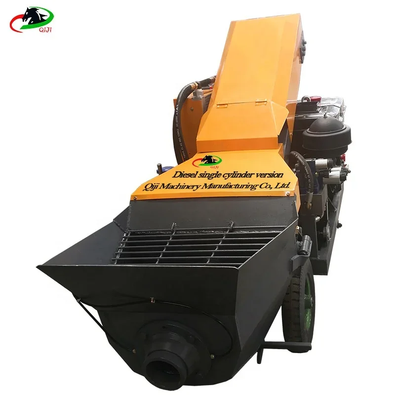 Peiqi مصنع بيع عالية الطاقة ملموسة هيدروليكية صغيرة P عن بعد يلقي آلة الخرسانة الهيدروليكية P للبناء