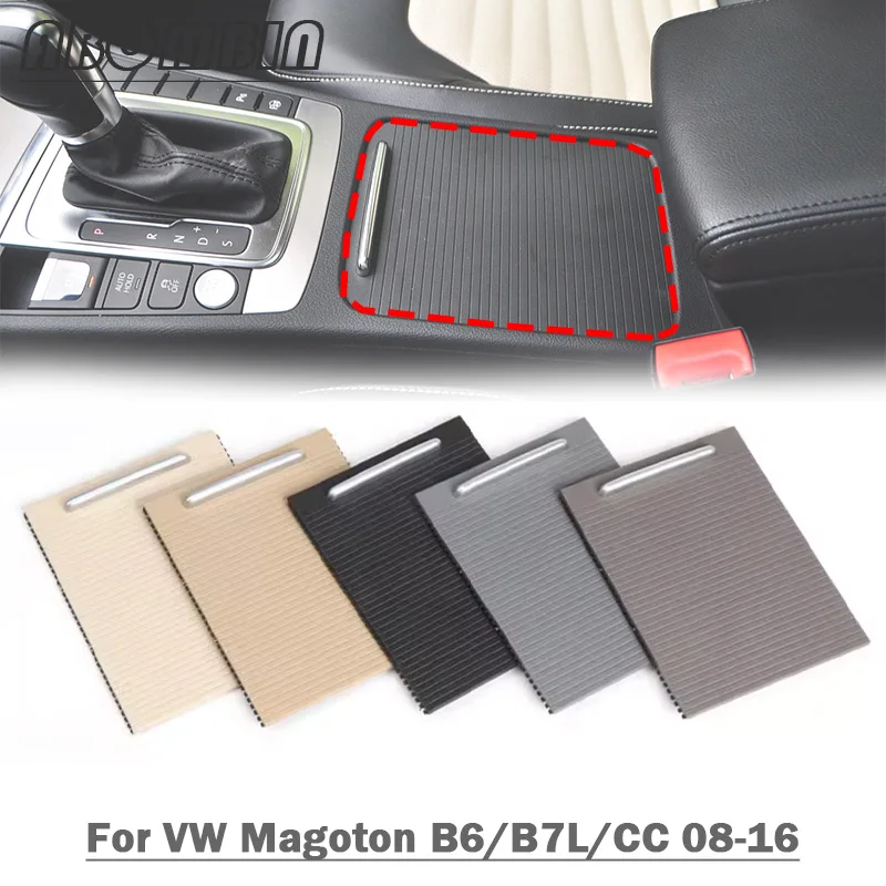 

Автомобильный передний подлокотник, ящик для хранения жалюзи, тянущий занавес, держатель для чашки, крышка для VW Magoton B6 2008-2016/B7L/CC