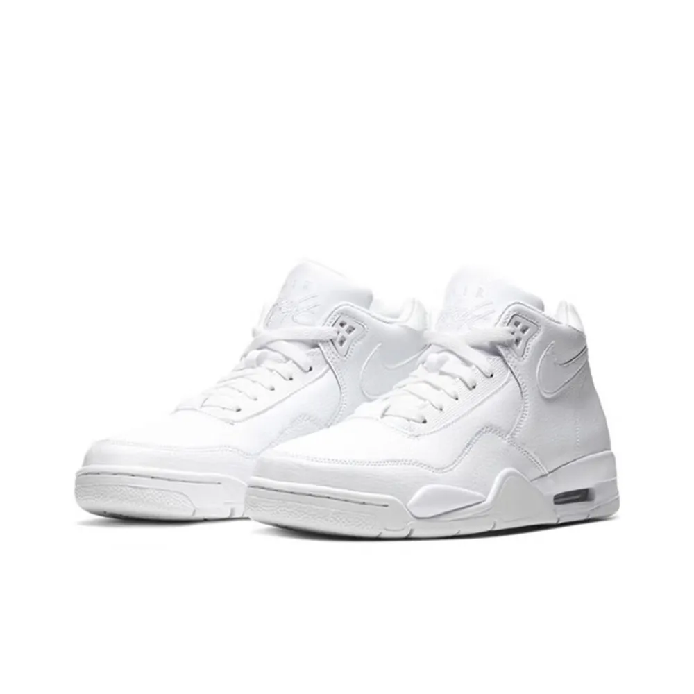 Nike Flight Legacy Mid-Top Retro Basketball Shoes Unisex White BQ4212-101