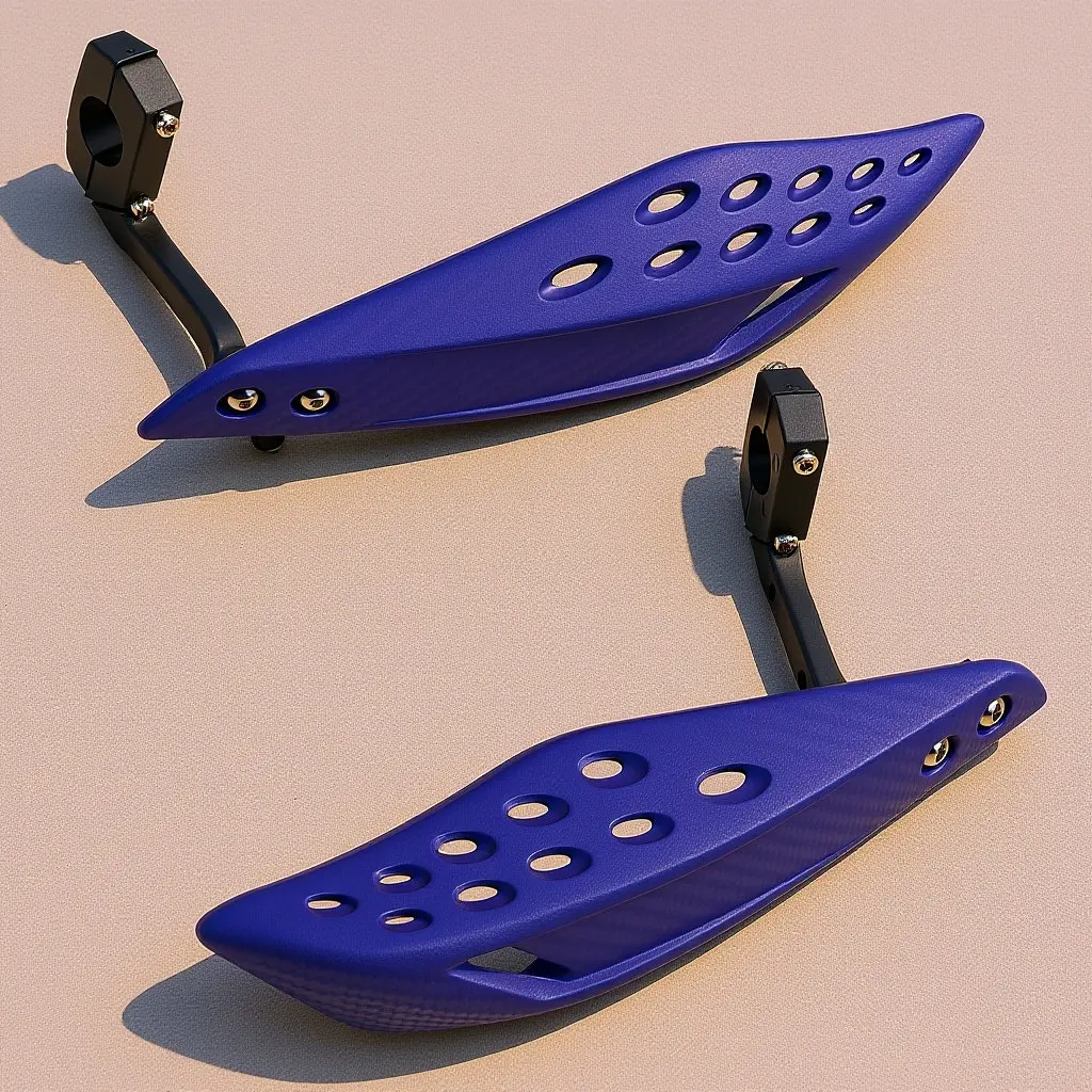 

Пара защитных накладок на руль мотоцикла, ветрозащита, легко устанавливаемые, для внедорожных мотоциклов, замена защитных накладок на руль для мотокросса