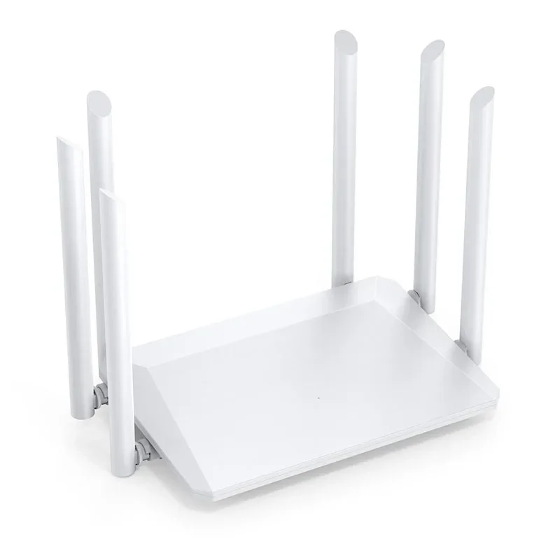 

UNT6 Wifi WAN Router Dual Band 2.4G/5g 300/1200Mbps High Gain 6 Antenna Wireless Network Router