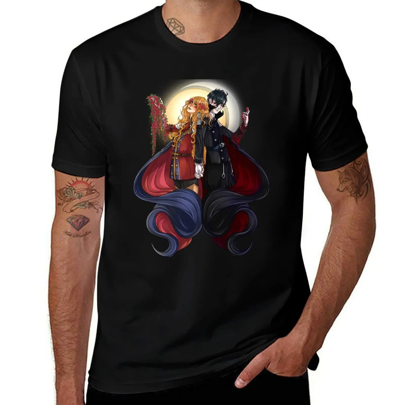 Eclipse - Ferdinand and Hubert FE3H T-Shirt Simple Casual Short Sleeve Tee T-Shirt