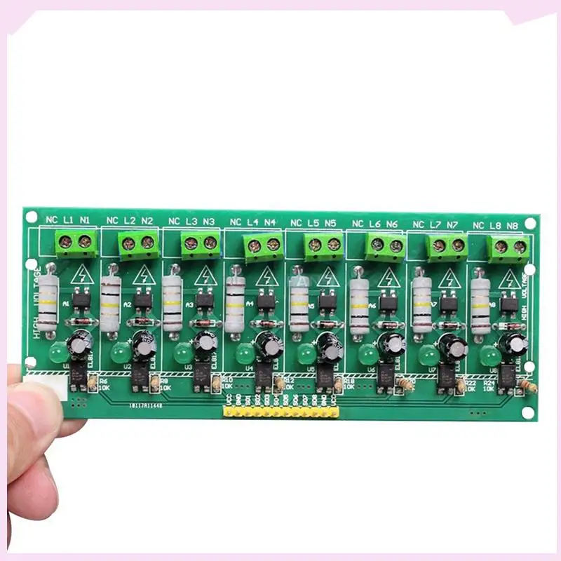 B24B 2X 8 Kanal 220 V AC Optokoppler Modul MCU TTL PLC Prozessoren Modul