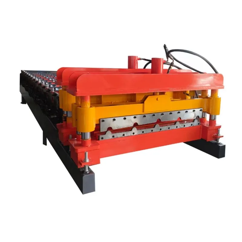 Fully Automatic Metal Profile Circular Glazed Roofing Tile Roll Forming Machine