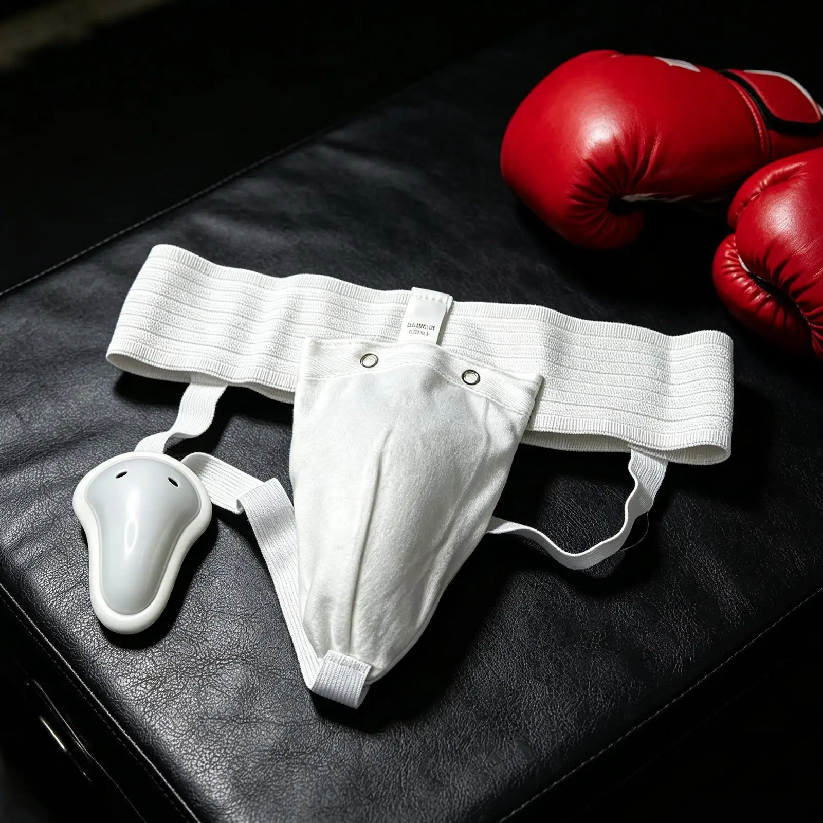 Groin Protector Boxing Elastic Breathable Protector With Removable Pad Boxing Groin Guard For Football Sports Training Safety view 3