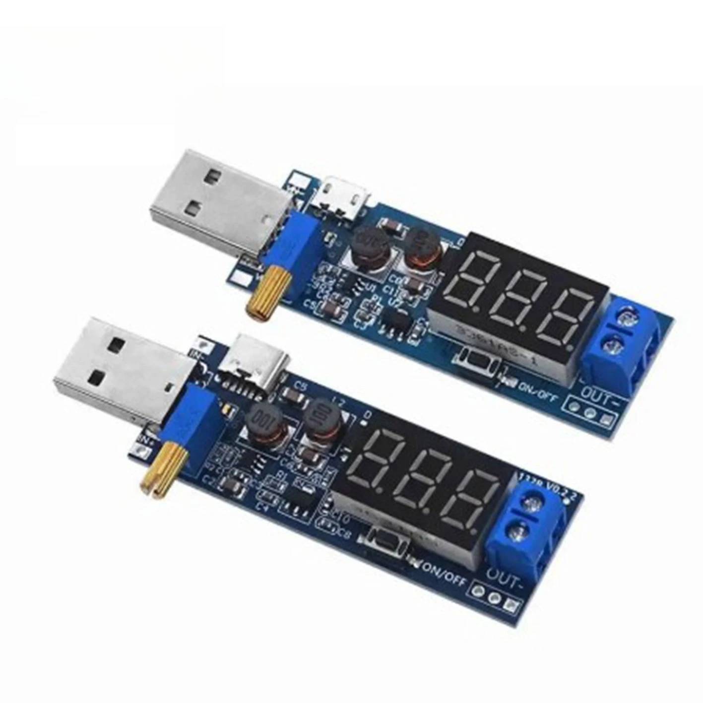 DC-DC USB Boost Power Supply Regulator Module 5V To 3.3V 9V 12V 24V Desktop Power Module
