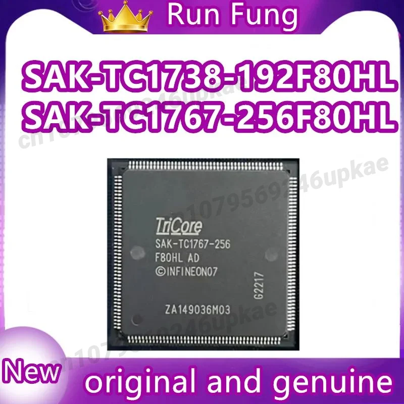 

Микроконтроллер TC1767-256F80HL TC1738-192F80HL TC1738-192 AD F80HL AD TC1738-192-F80HL QFP-176, новый, 1 шт.