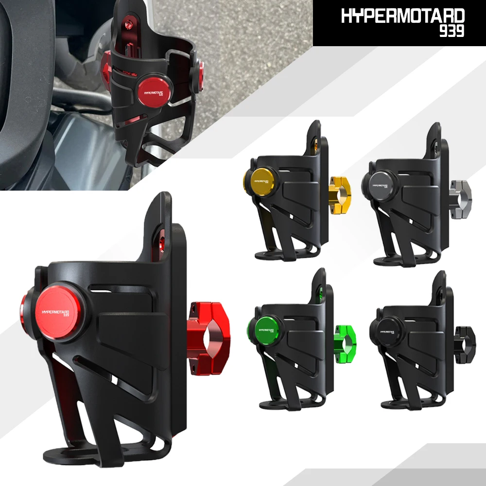 

939 Motorcycle Water Bottle Cage Drink Cup Holder Mount Accessories For DUCADI HYPERMOTARD939 HYPERMOTARD 939 HYPERMOTARD-939