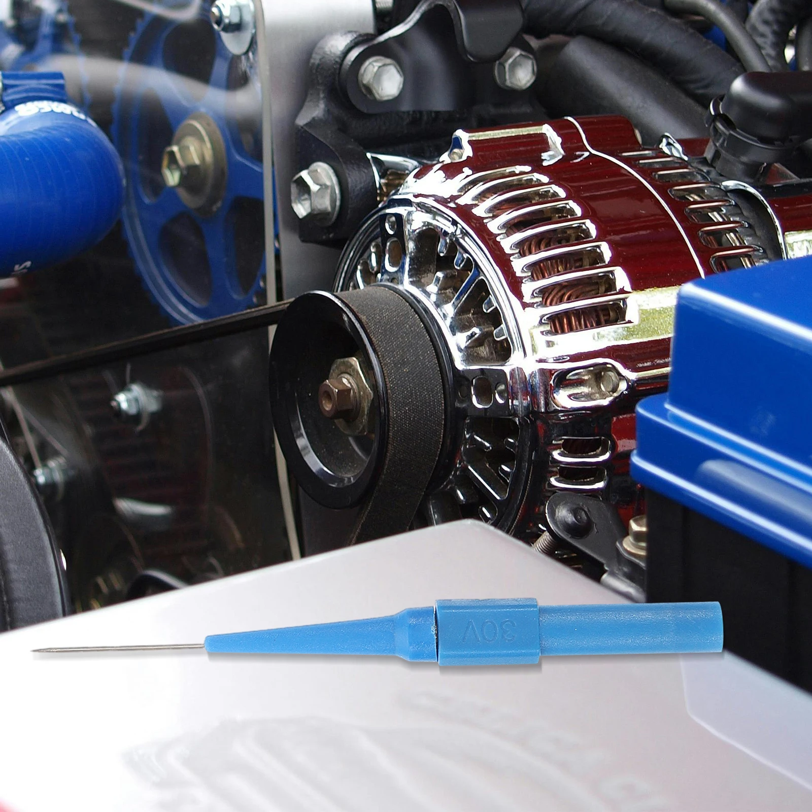 

5Pcs Test Probes Multimeter Piercing Needle Probes Automotive Circuit Testing Back Probe Set Car Repair Multimeter Leads Kit