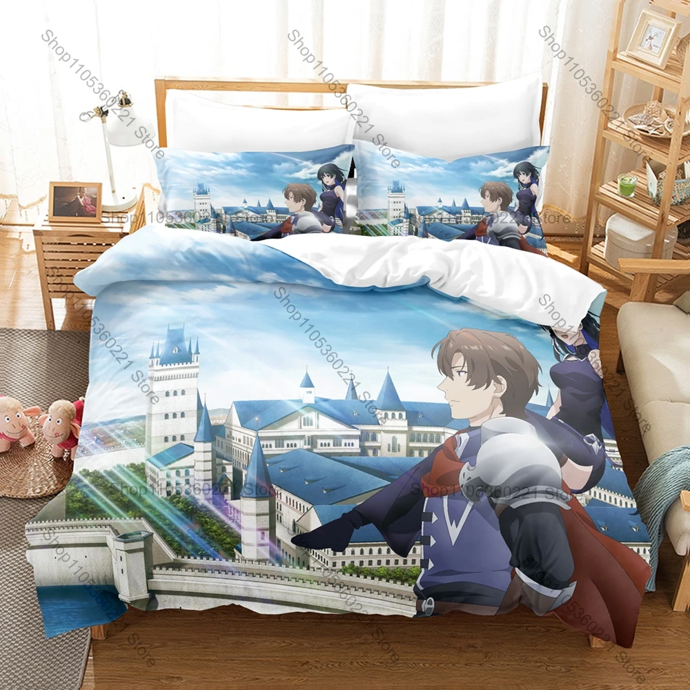 Cool Unnamed Memory 3PCS Bedding Set Tinasha Oscar Print Soft Microfiber Duvet Cover Pillowcase Witch & Prince Theme