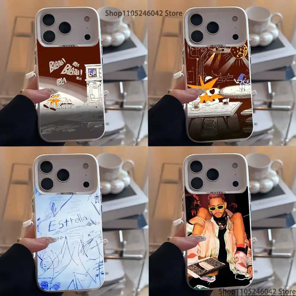 

Singer M-Mora Estrella For White Candy Matte Cover iPhone 17,16,15,14,13,12,11,Mini,Pro,E,SE4,XS,MAX