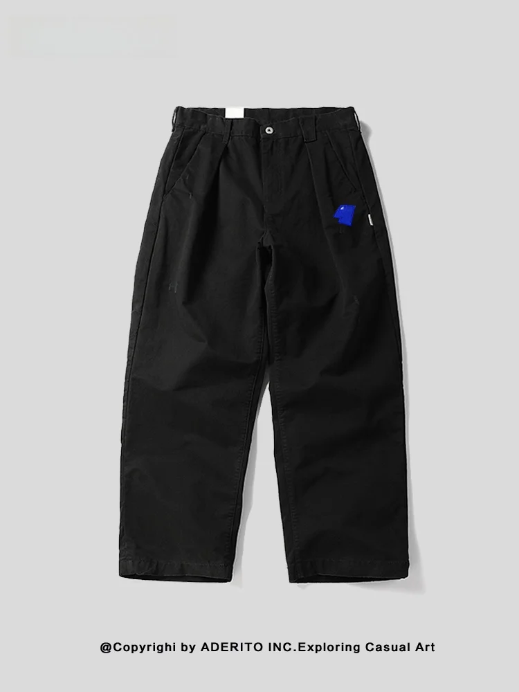 

Мужские повседневные свободные брюки NANA в японском стиле, прямого кроя, универсальные, удобные, хлопковые, для активного отдыха и альпинизма