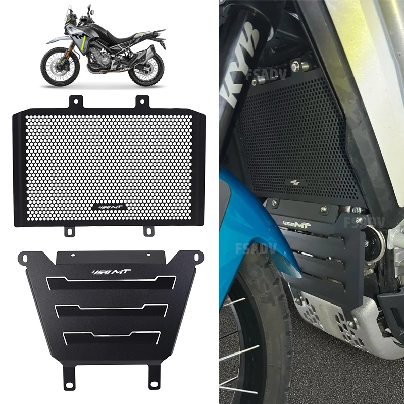 Nuevos accesorios para motocicleta 450mt, protector de radiador, cubierta de placa de deslizamiento de motor para CFMOTO CF 450 MT 450MT MT450 2024 2025
